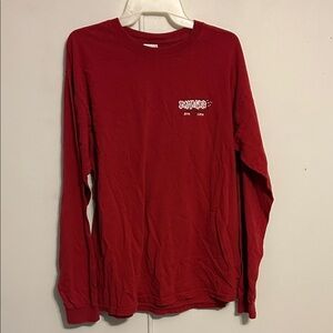 Red Long Sleeve Women’s Shirt-University Of Alabama